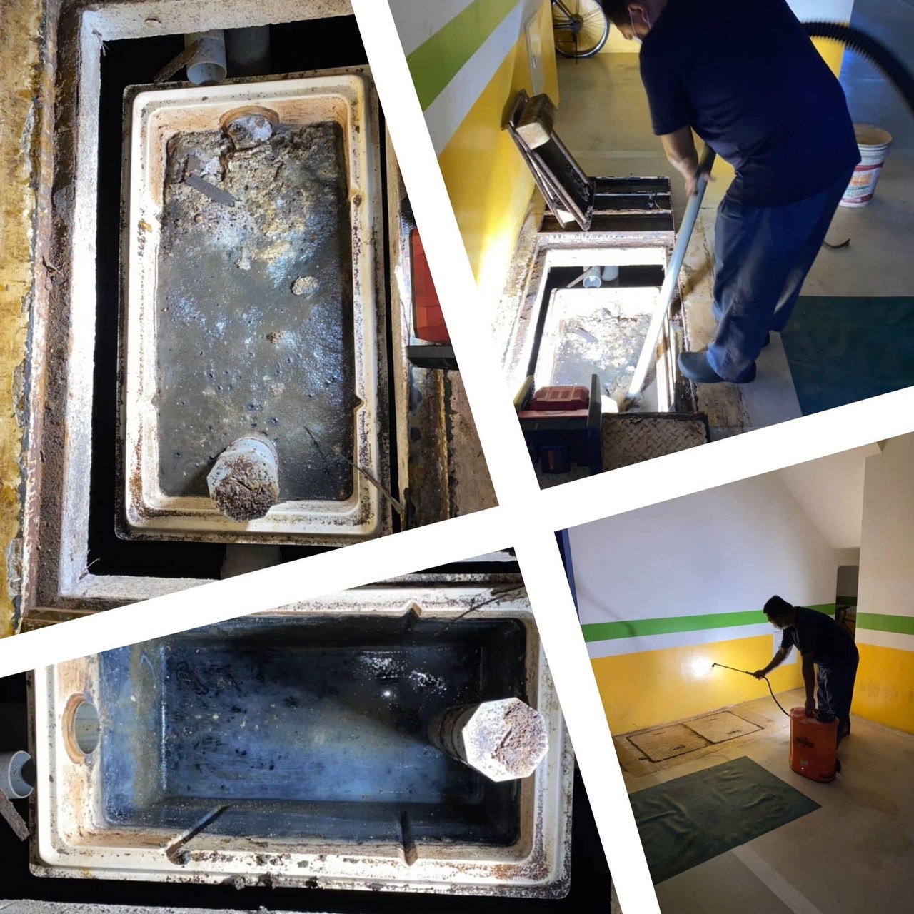 高雄截油槽清理