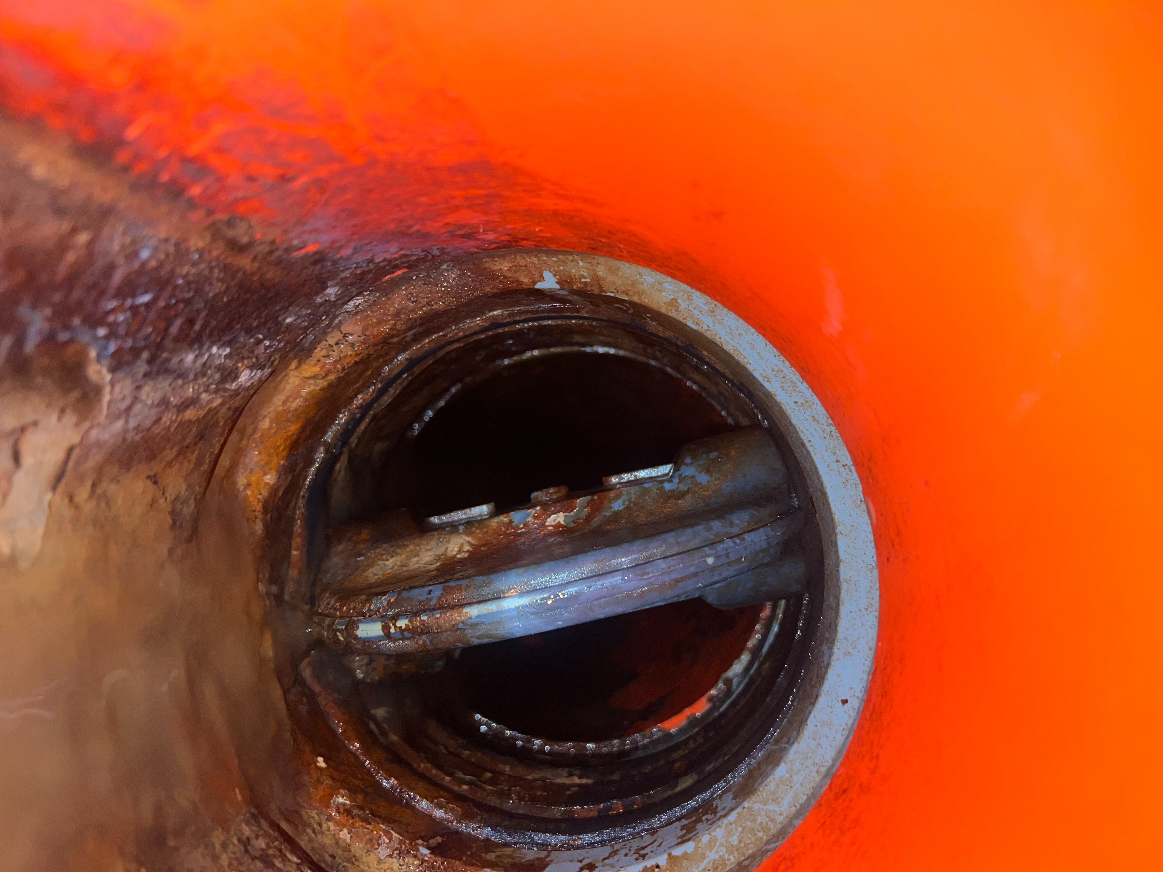 高雄水管管路內視鏡檢測前後照