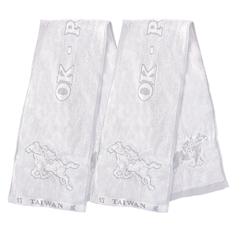 竹炭緹花運動毛巾