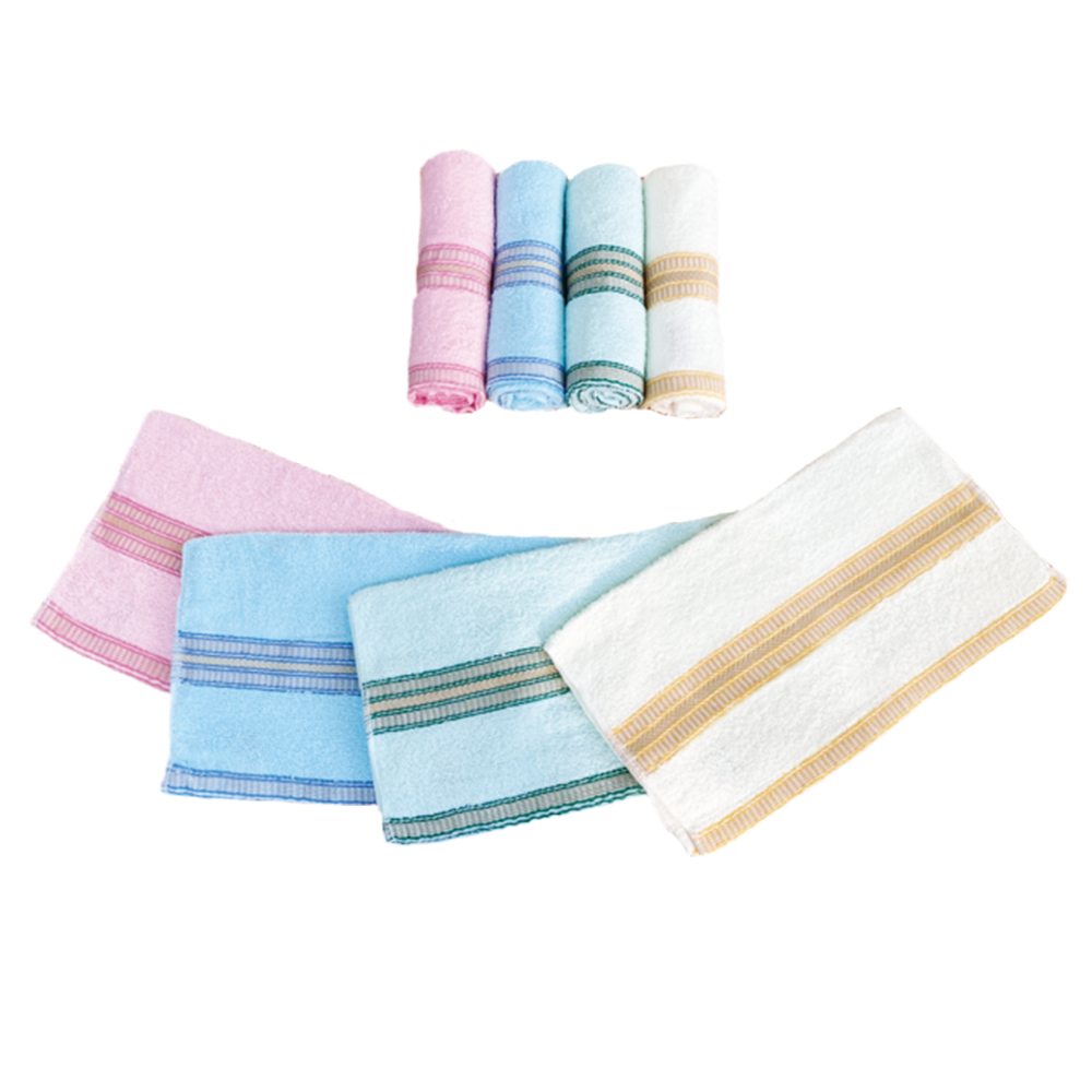 單軌色紗毛巾421