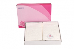 有機棉浴巾兩條禮盒