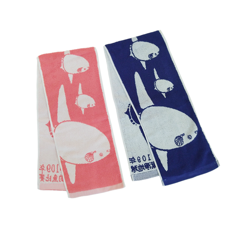 客製化緹花運動毛巾