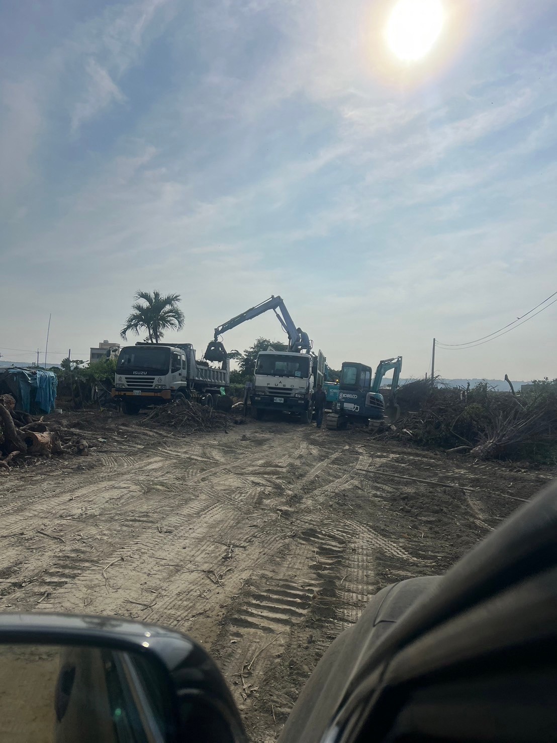 怪手整地-挖土機整地工程