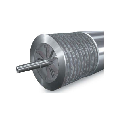 雙層螺旋加熱&amp;冷卻輥筒