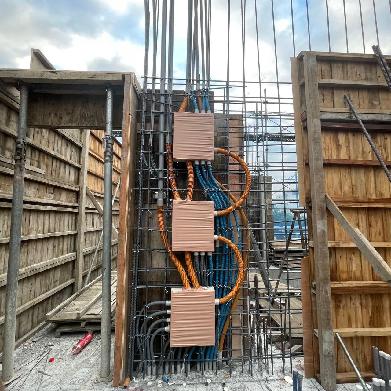 結構場-柱牆配置