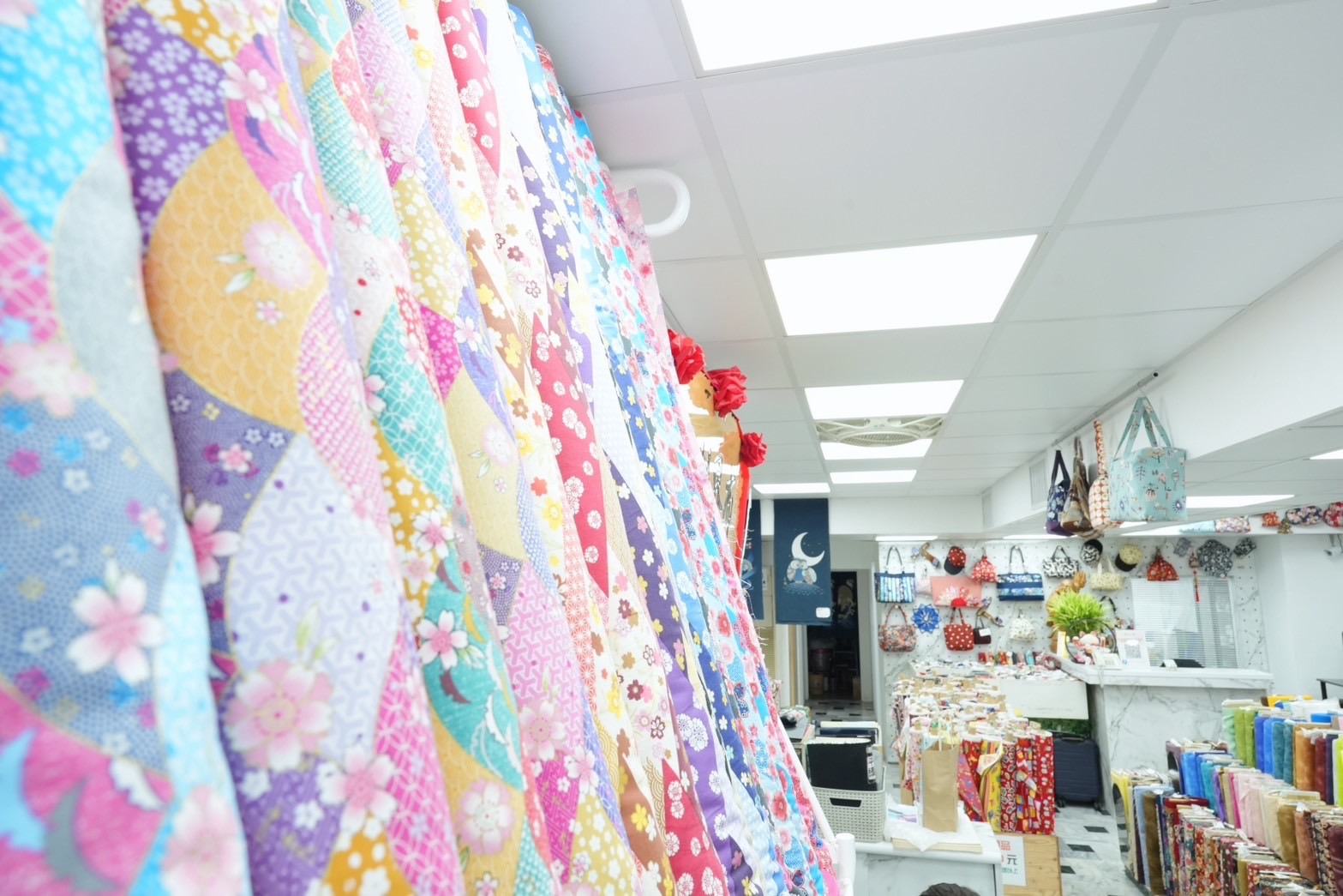 日本秀士棉印花布