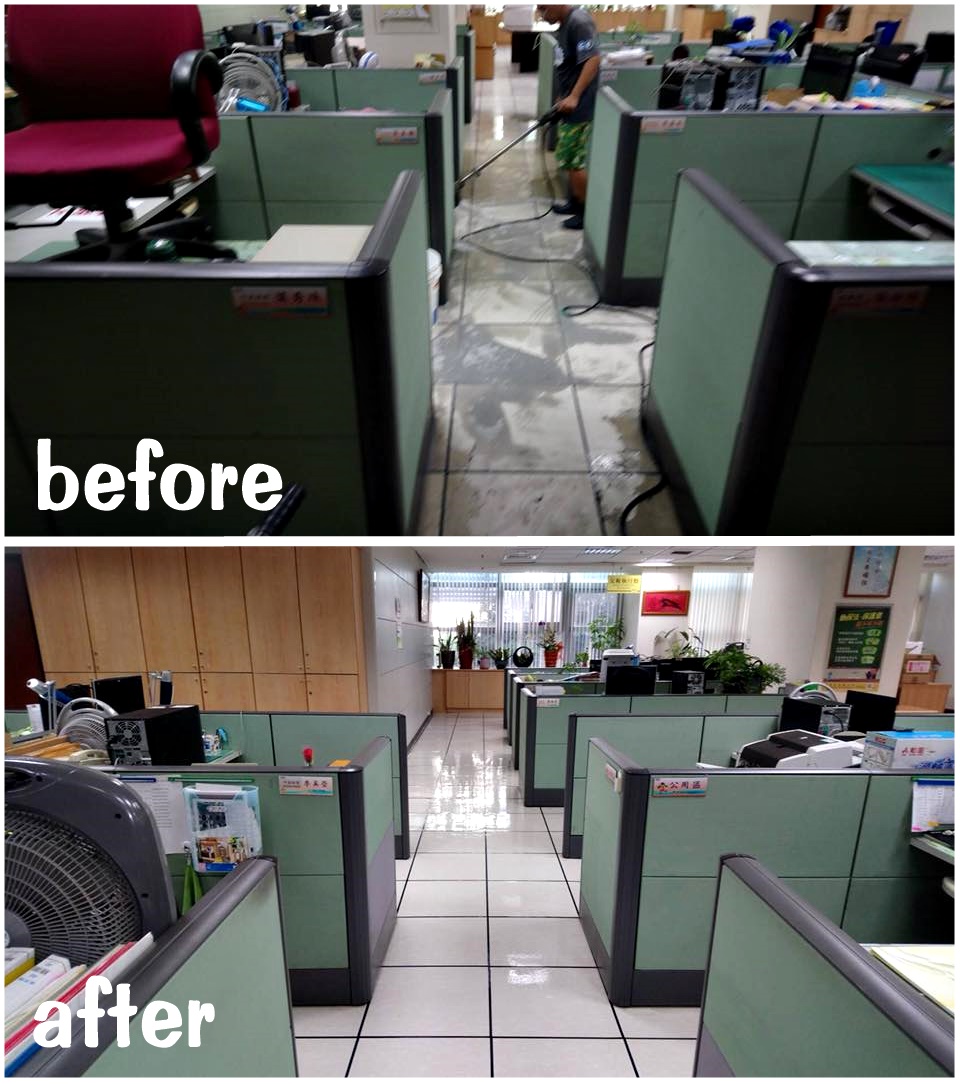 辦公室地板清潔