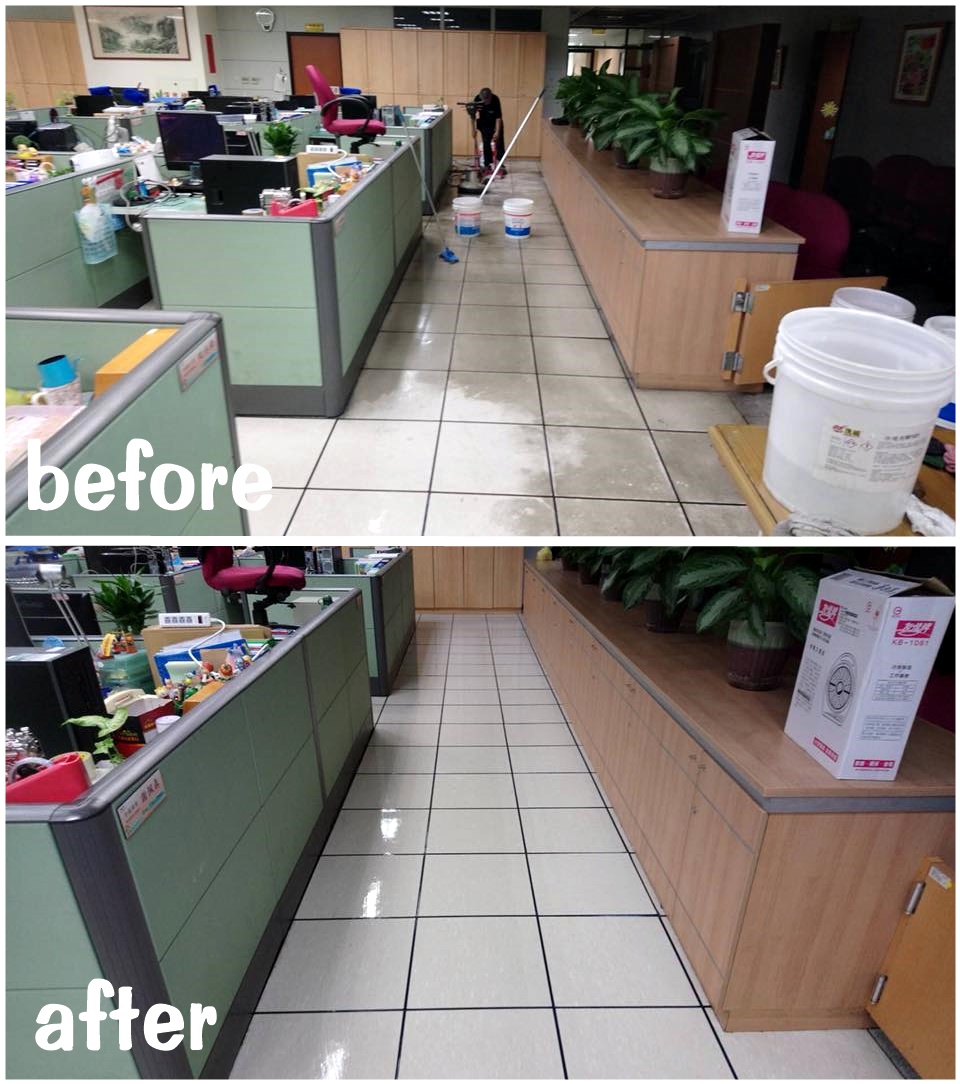 辦公室地板清潔