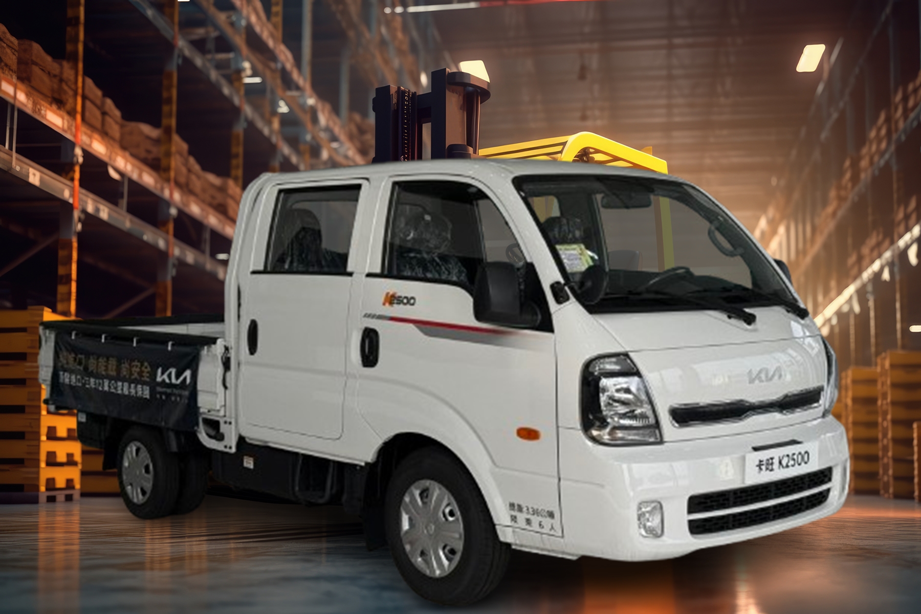 卡旺K2500-2WD雙廂手排/自排-Kia卡旺商用車.雲林經銷商