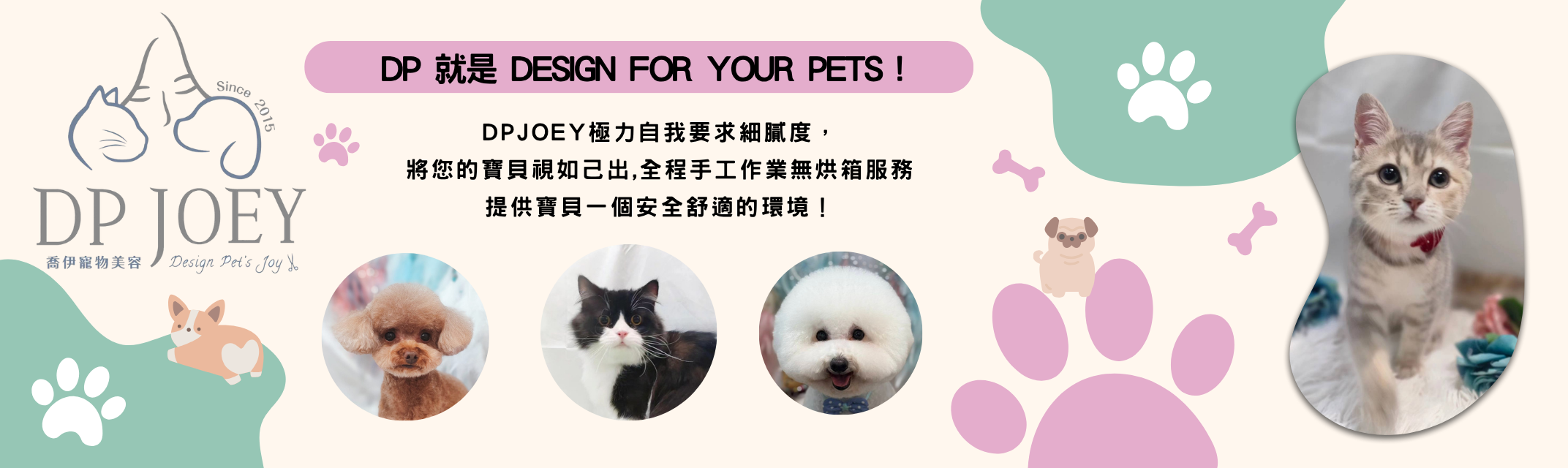 DP JOEY喬伊寵物美容-信義區寵物美容/六張犁寵物美容/六張犁狗狗洗澡-寵物