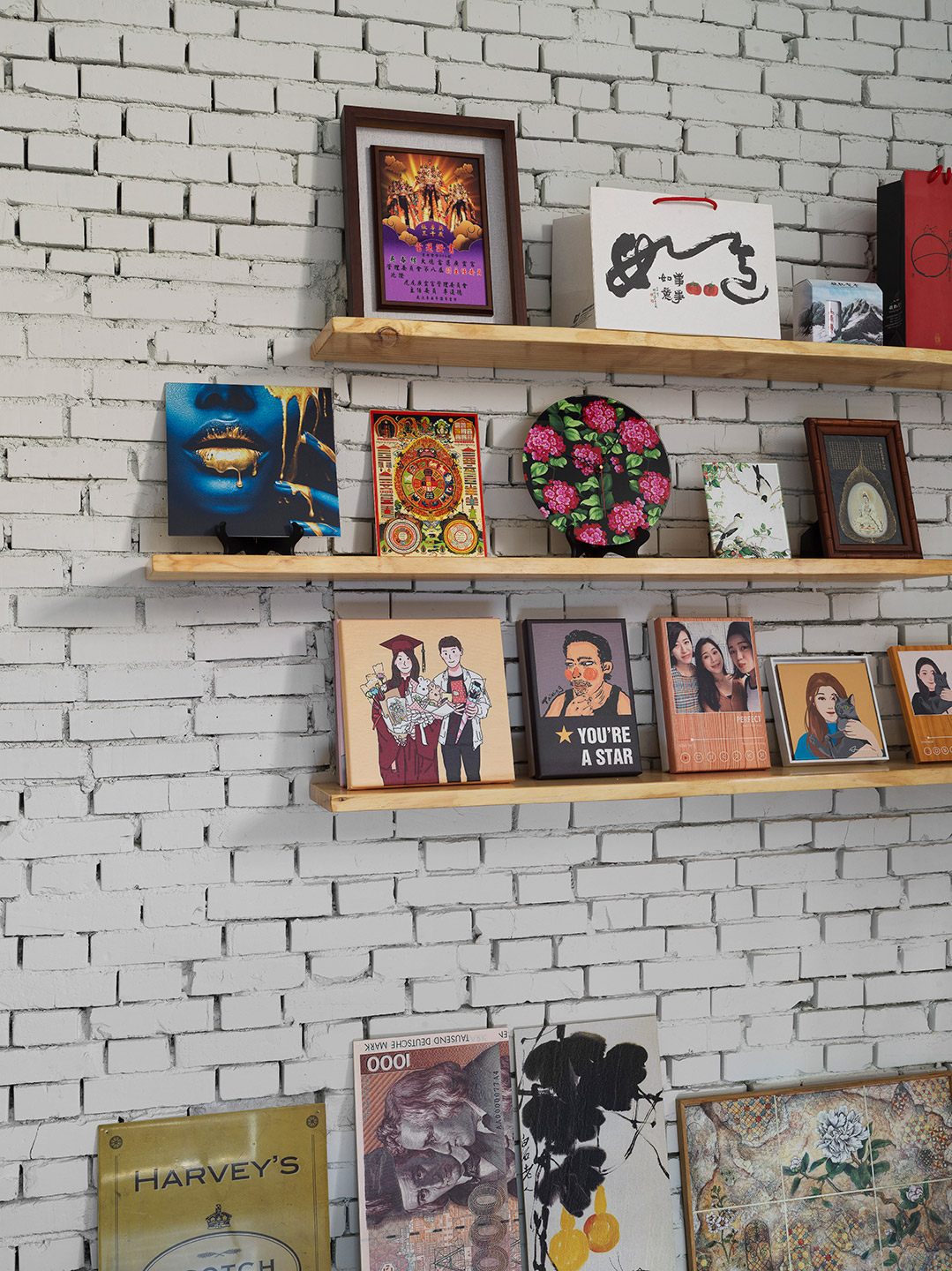 億納印刷作品展示牆-展場設計規劃-億納印刷