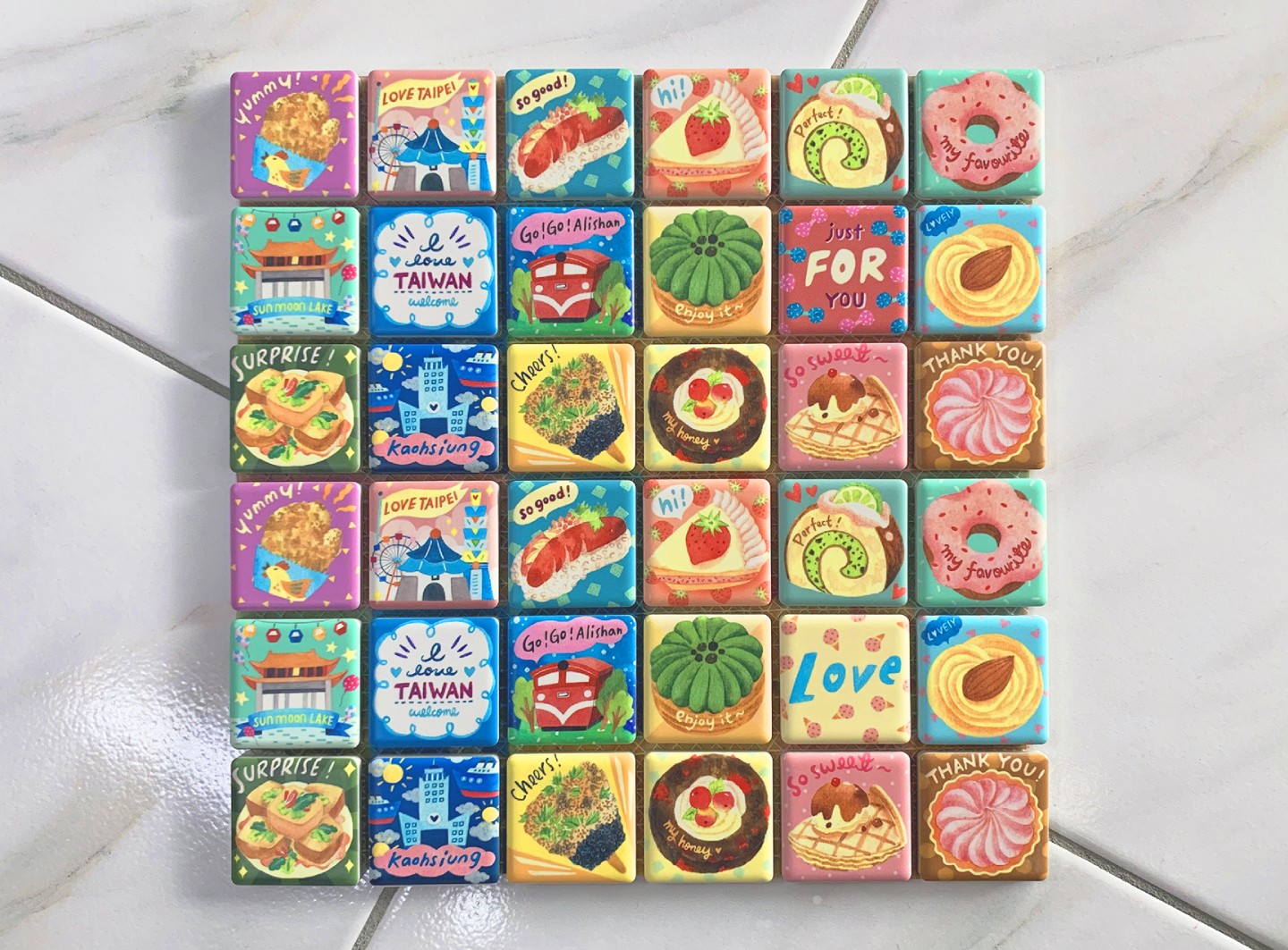 磁磚、馬賽克、板岩印刷-UV數位直印-億納印刷