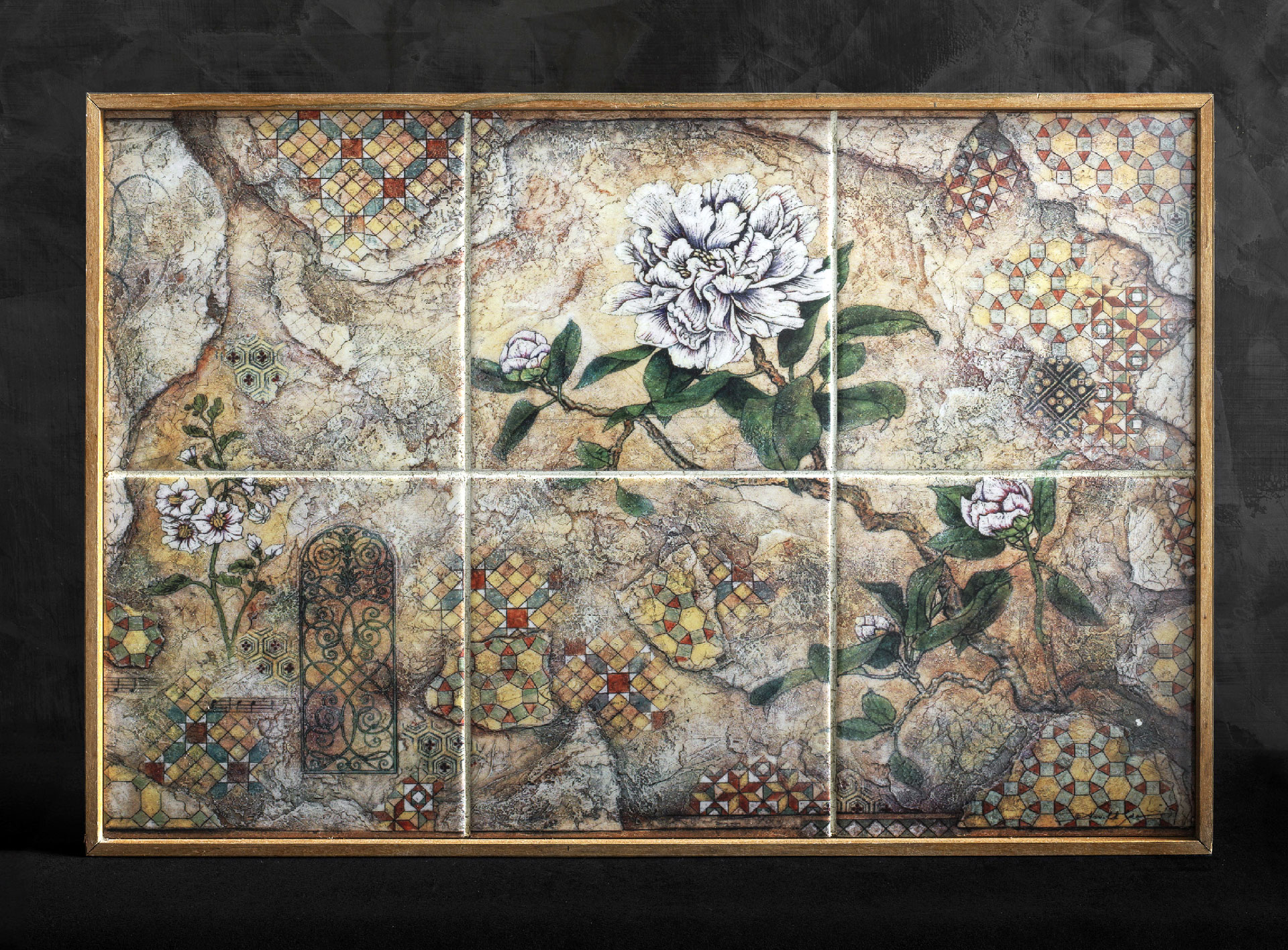 磁磚、馬賽克、板岩印刷-UV數位直印-億納印刷