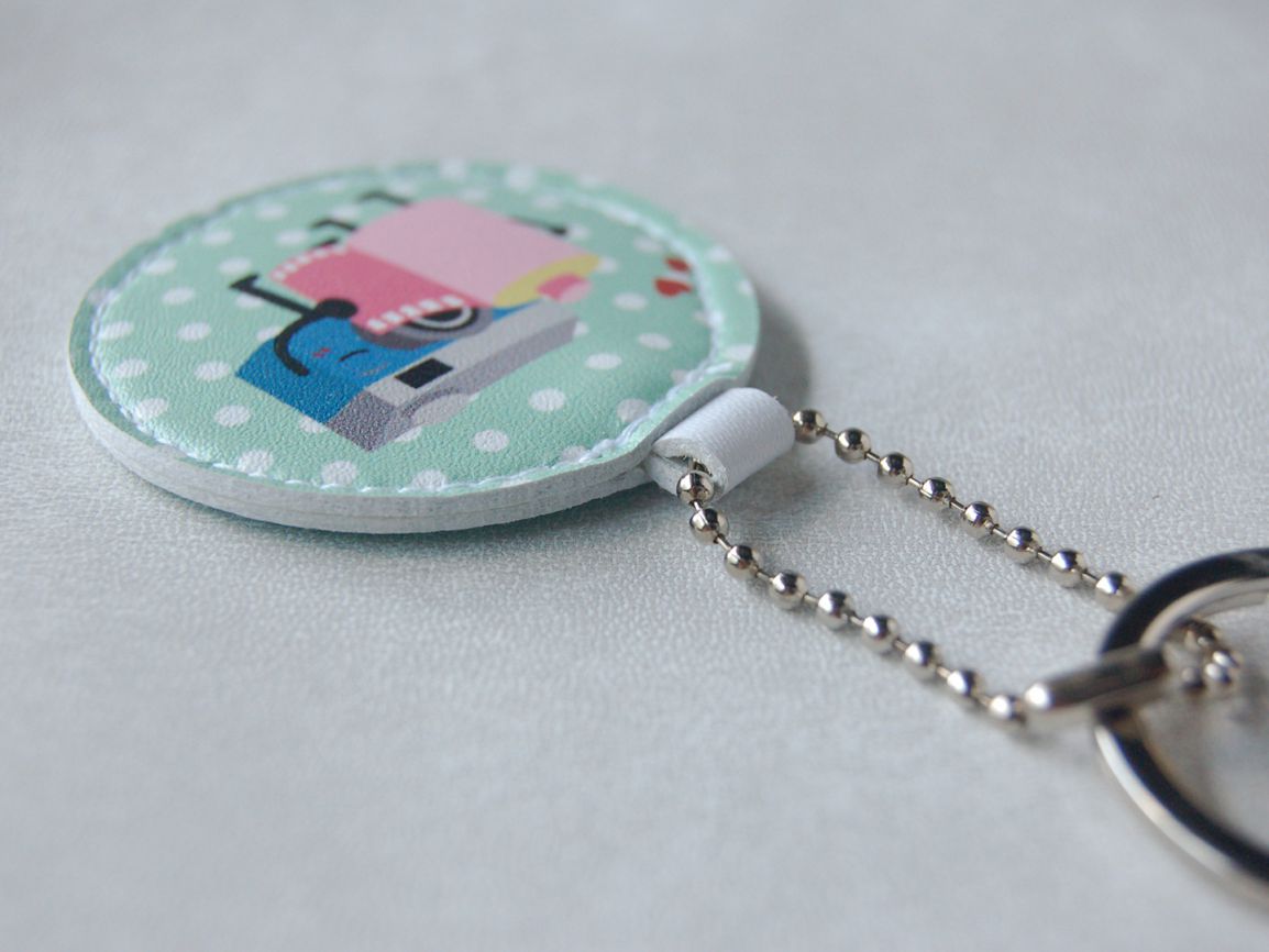 皮革鑰匙圈印刷-禮贈品宣傳品-億納印刷