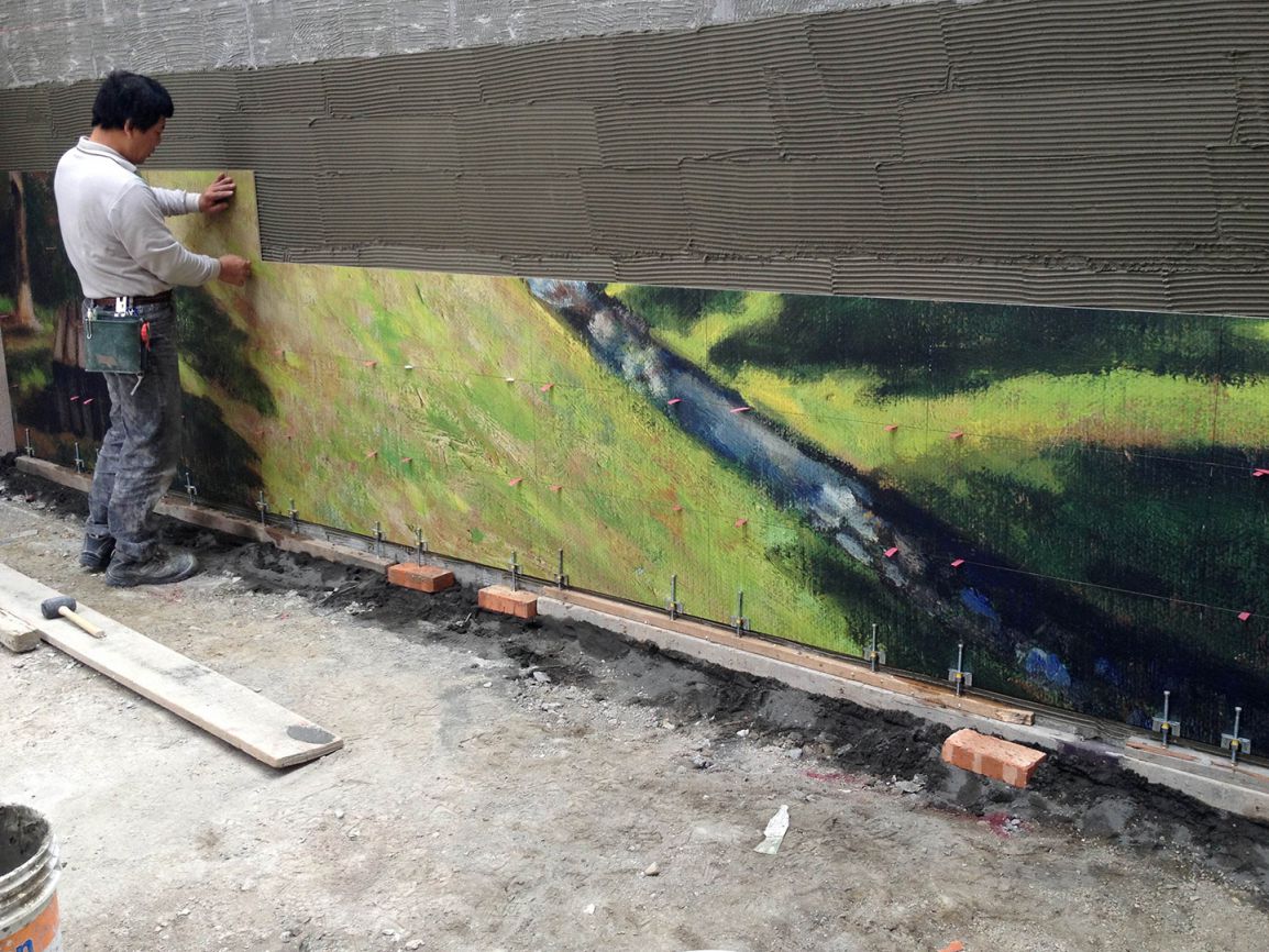 磁磚、馬賽克、板岩印刷-UV數位直印-億納印刷