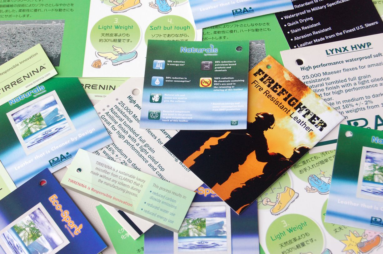 各式吊牌、紙卡印刷-材料目錄印製-億納印刷