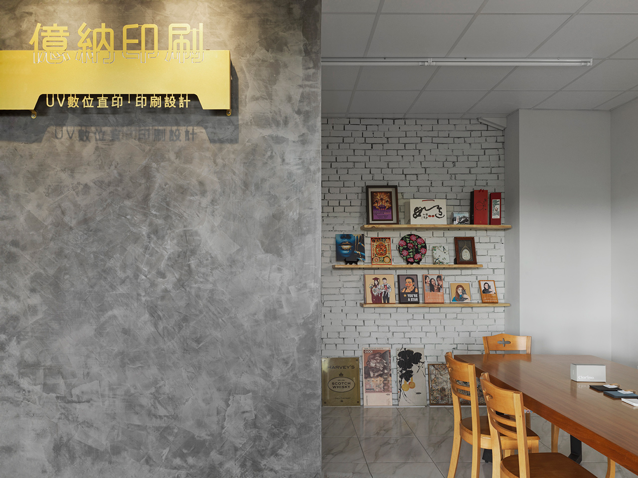 億納印刷作品展示牆-展場設計規劃-億納印刷