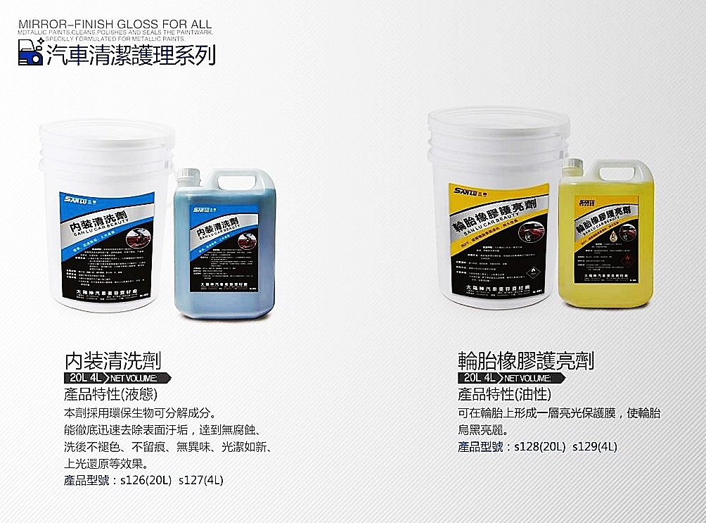 汽車清潔護理系列-內裝清洗劑