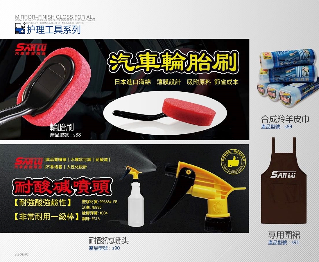 護理工具系列-汽車輪胎刷