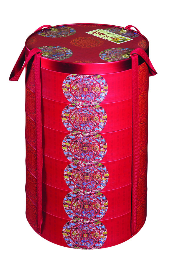 6層圓型年菜-吉祥