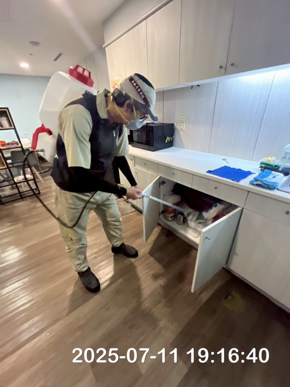 新北市勞工局環境消毒