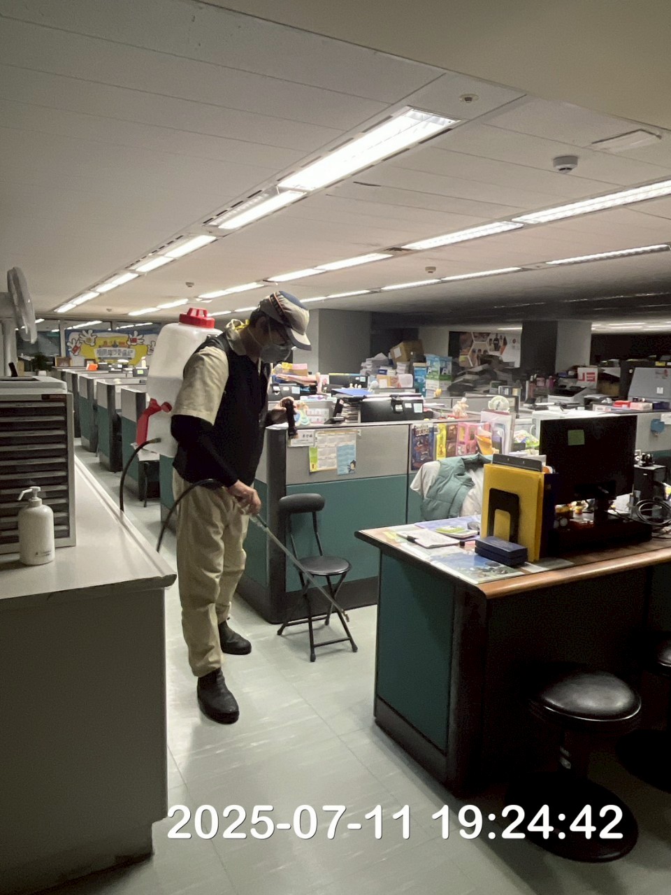 新北市勞工局環境消毒