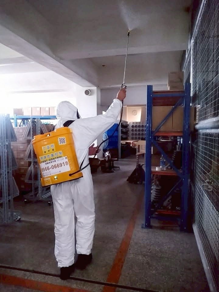 新冠病毒期間防疫消毒作業