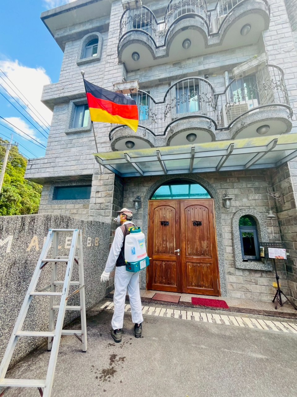 宜蘭礁溪艾德堡餐廳民宿病媒防治