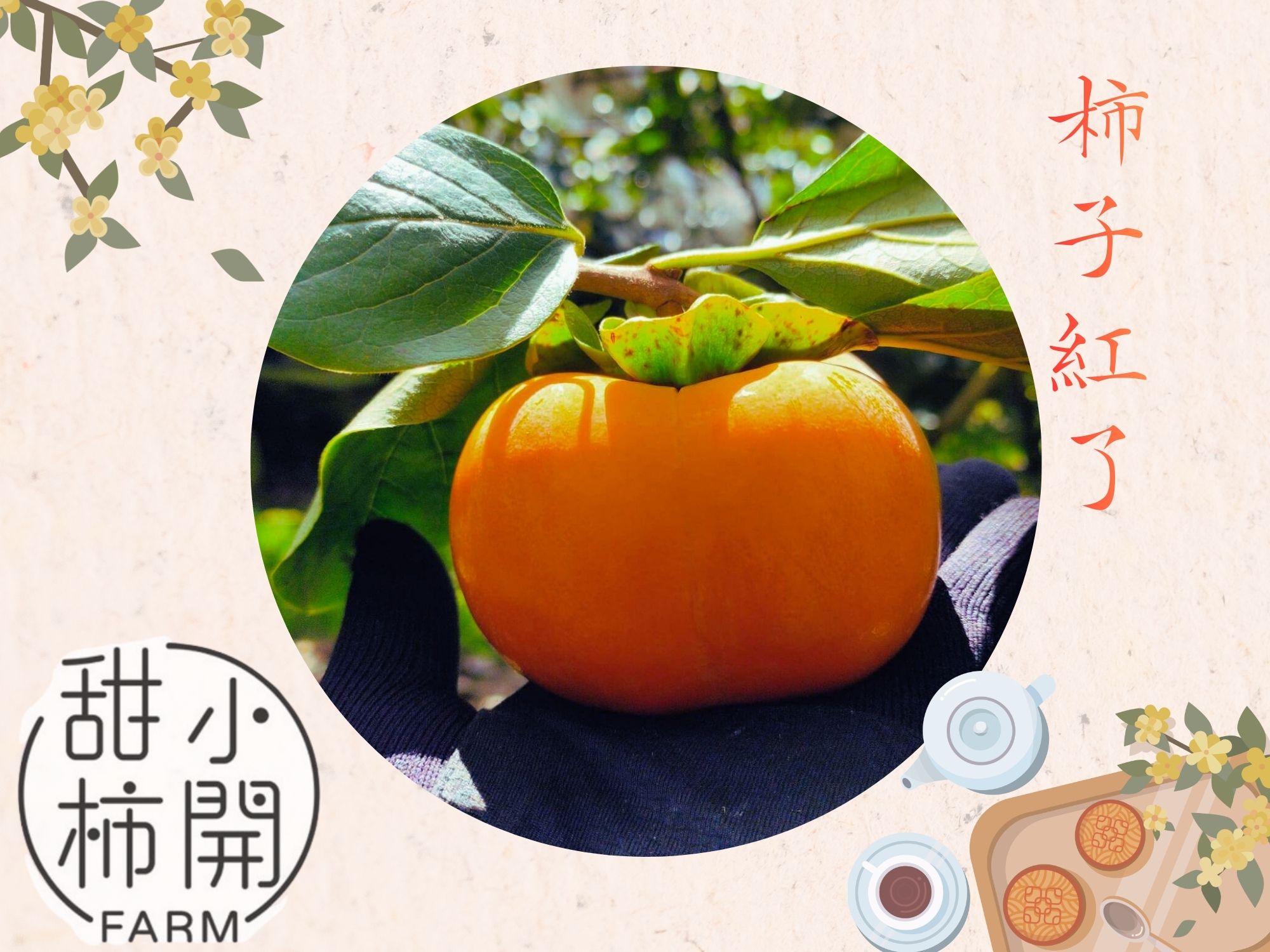 甜柿小開農場-農產品