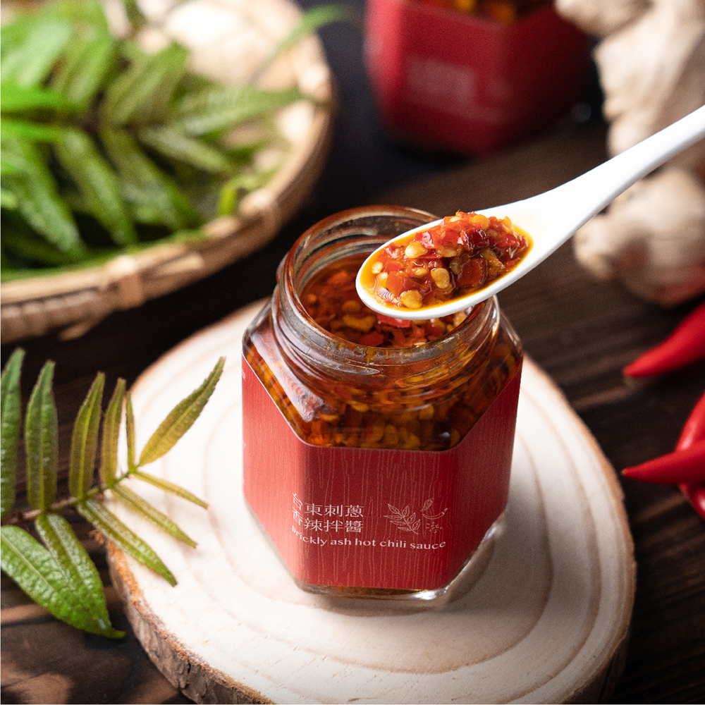 【農為本】台東紅刺蔥香辣拌醬100g