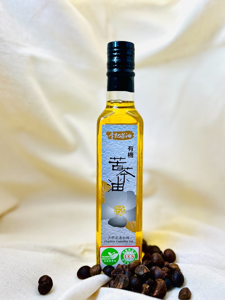 有機雙認證-低溫初榨苦茶油