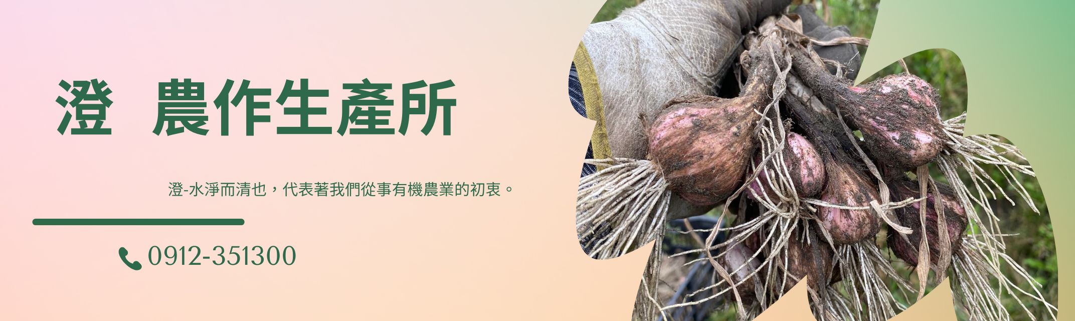 澄 農作生產所 | 有機蔬果-土產品