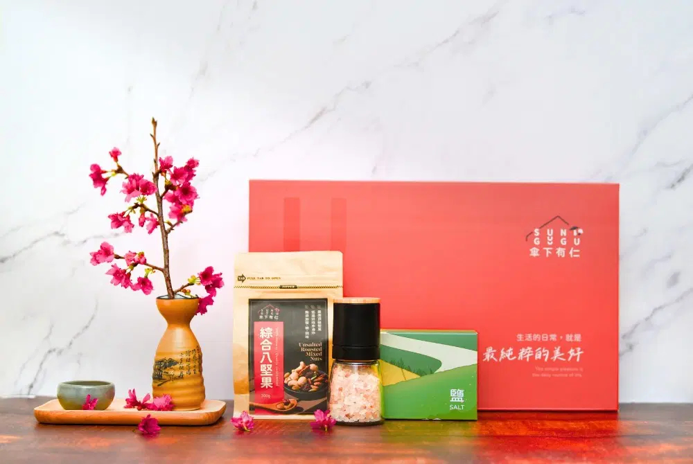 玫瑰鹽堅果禮盒(3入組)|禮盒