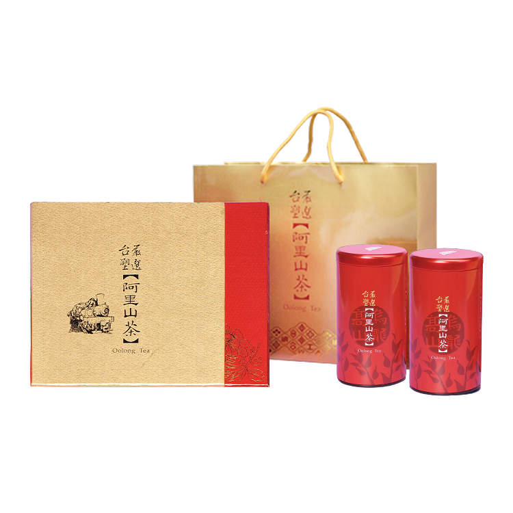 阿里山茶(冬茶)禮盒(300g/2罐)