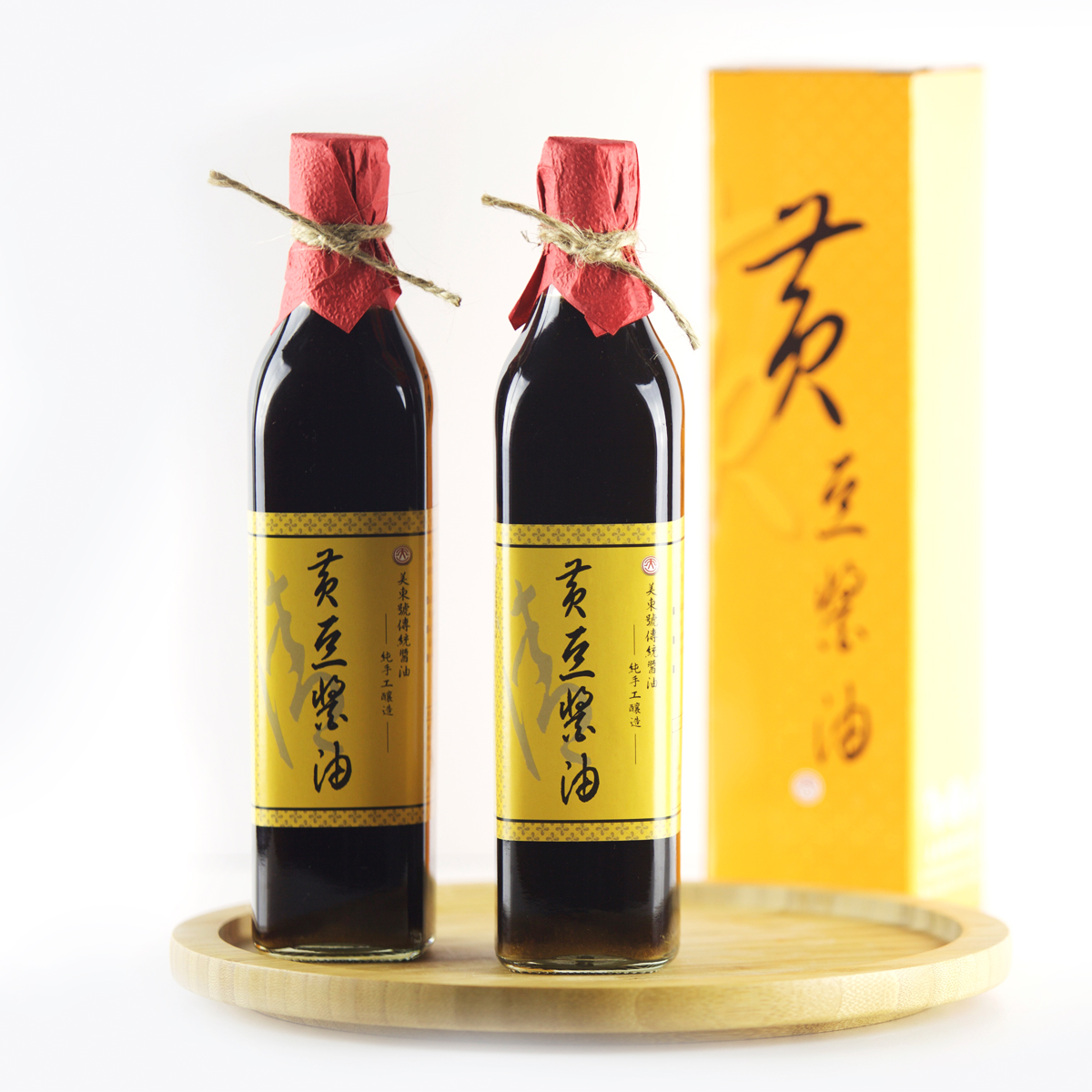 陳年黃豆醬油禮盒