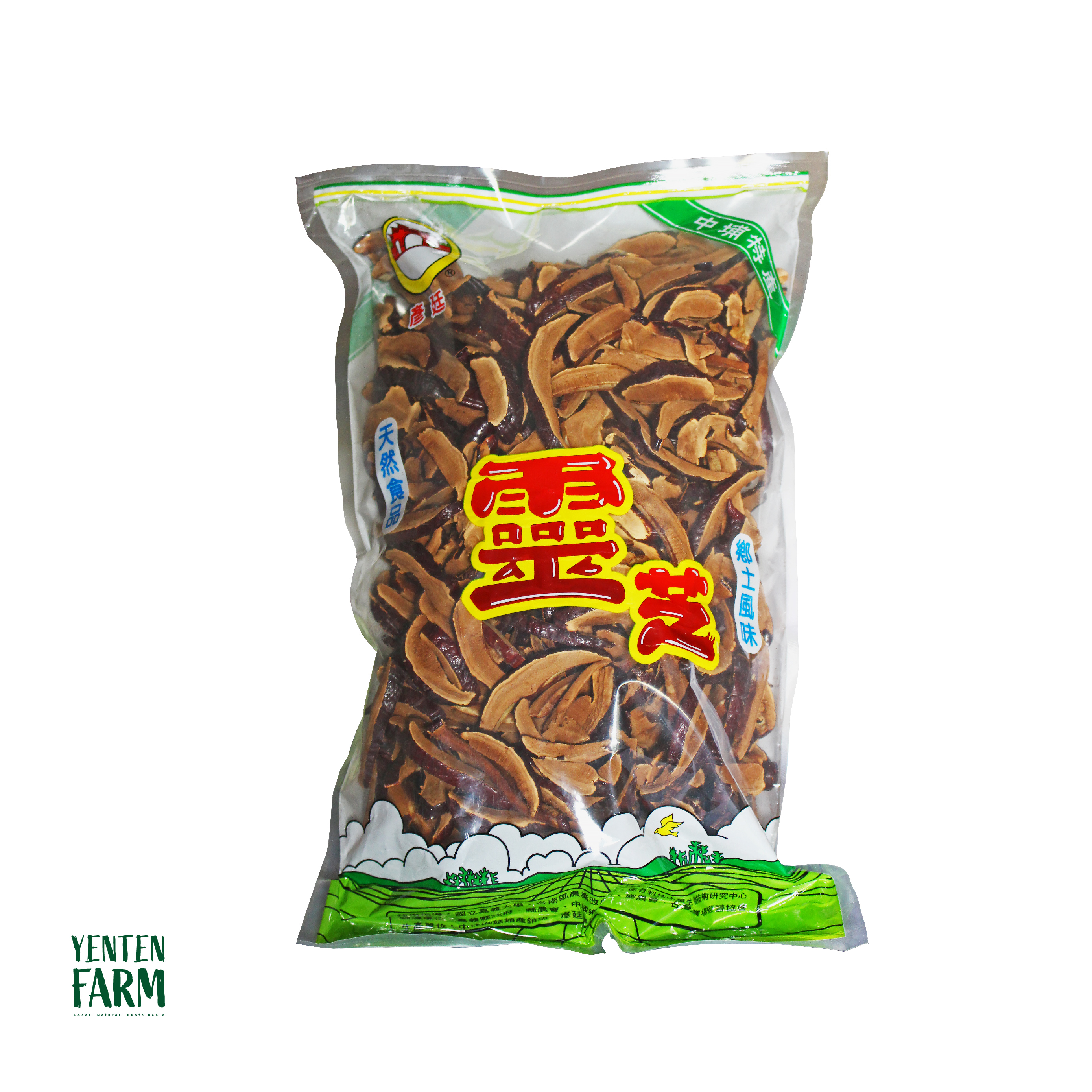 乾燥如意靈芝切片