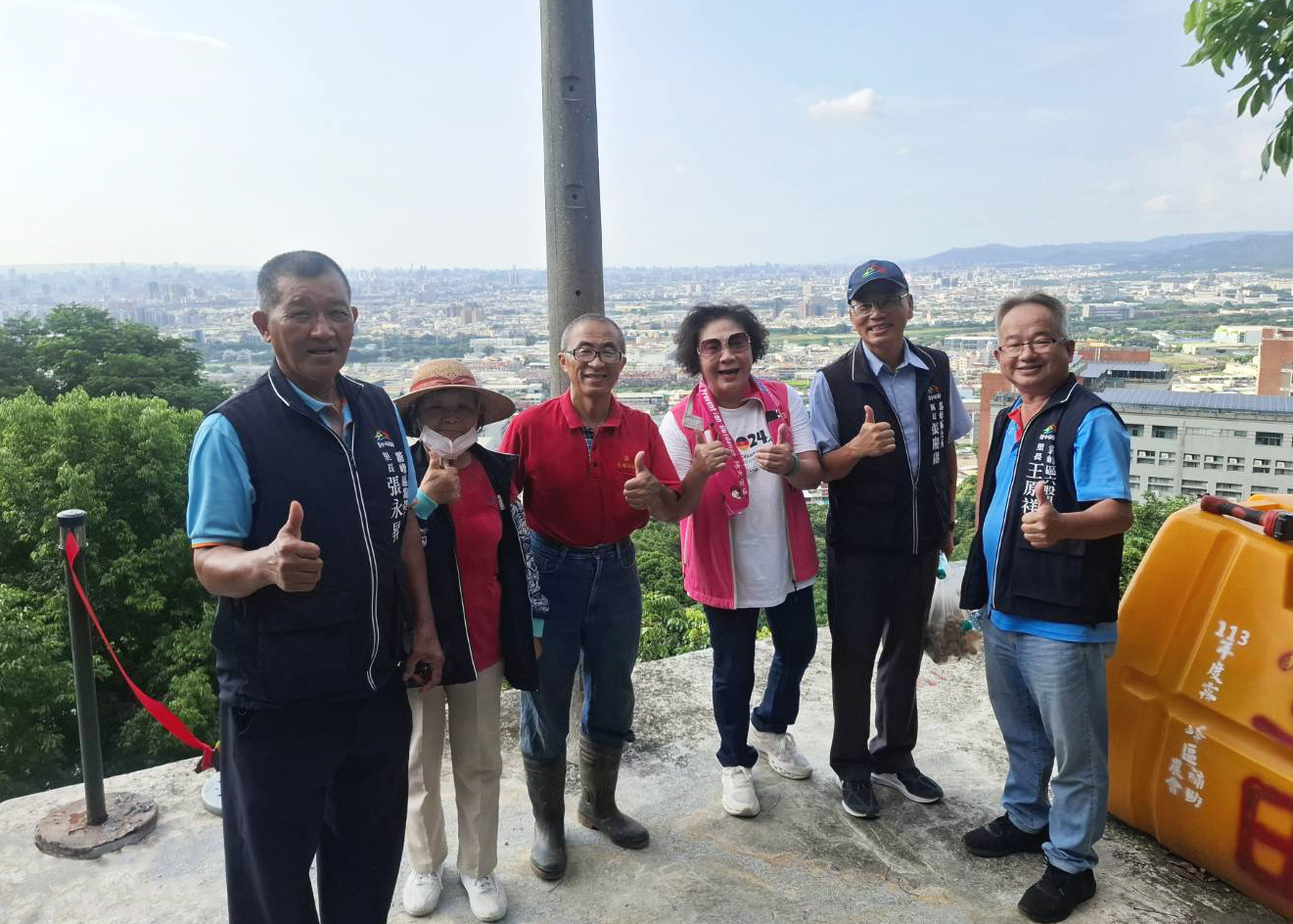 協助臺中霧峰登山觀景平台開發紀錄照-1