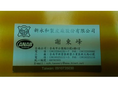 新永和製皮廠股份有限公司-undefined